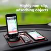 4 In 1 Car Anti-Slip Mat Silicone Dashboard Sticky Non-Slip Phone Holder Mat