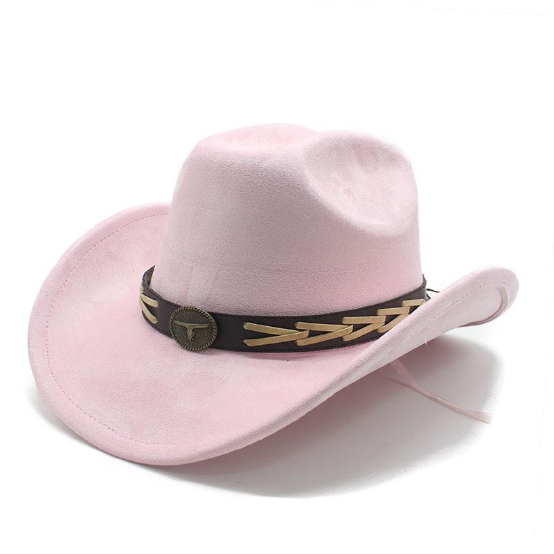 Knot Embroidered Wide Brim Hat With Polyester Wool For Spring Summer Cultural Fashion