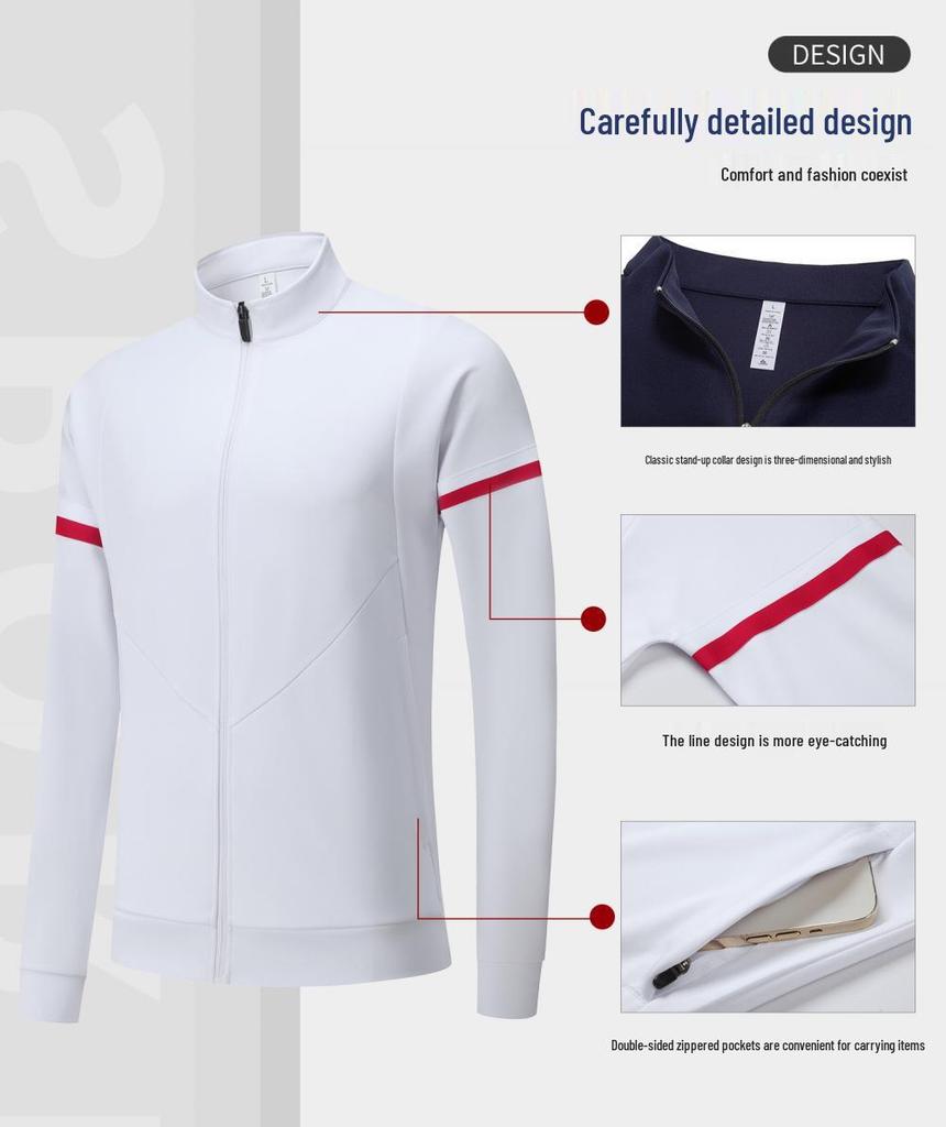 Autumn/Winter Sports Jacket & Pants Football Uniform for Adults & Teens