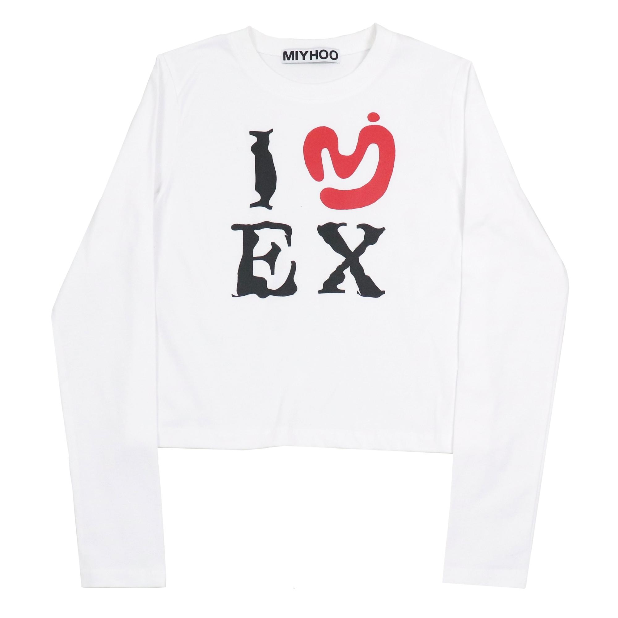 Футболка M Y Who I Love Ex ( белый ) White
