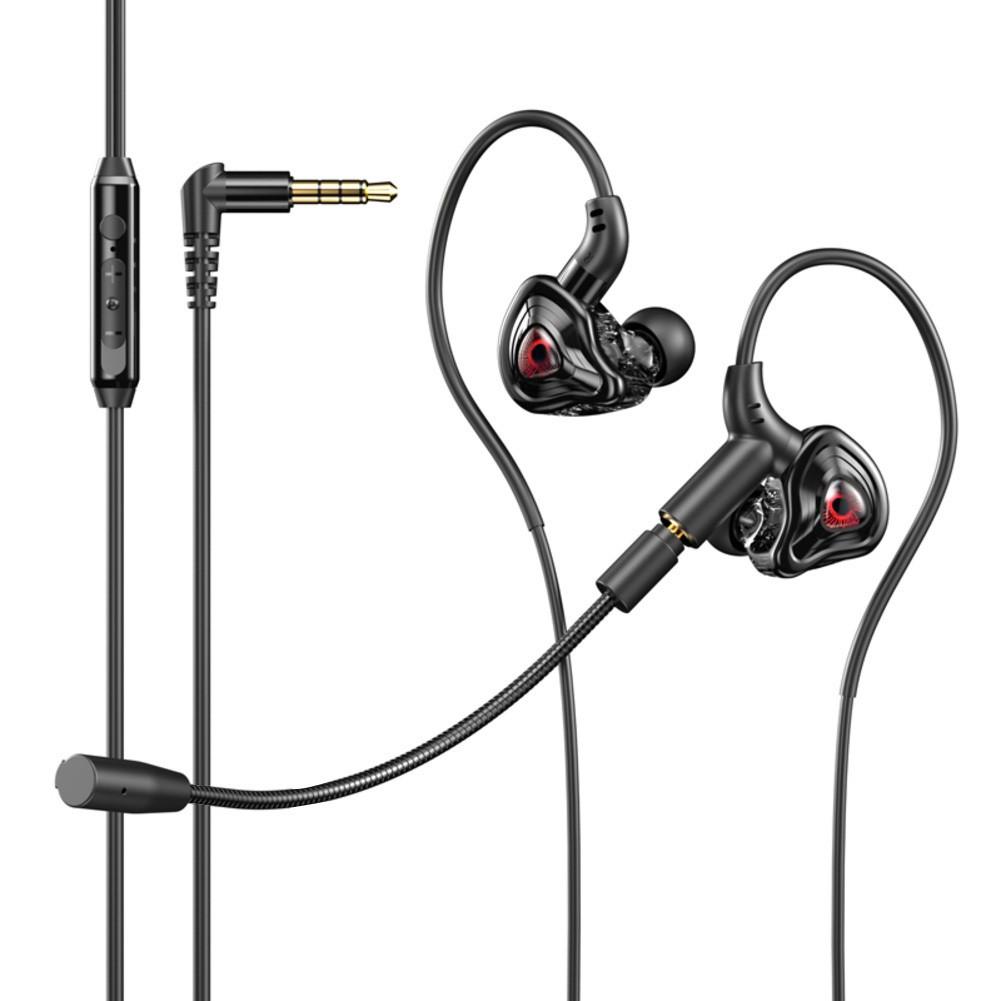 Detachable Microphone Earbuds Noise Cancelling Earphones