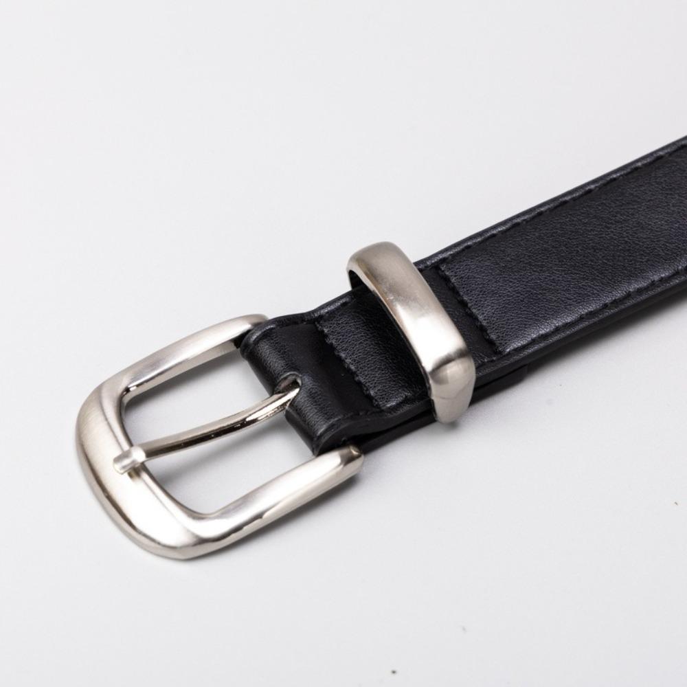 Fashion Y2k Punk Rivet Belts Versatile Casual Pin Buckle Belt Adjustable Vintage PU Leather Waistband