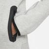 Nike Sportovní oblečení Tech Fleece s potiskem loga Mikina s kapucí na zip Dětské mikiny Světle šedá FD3285063