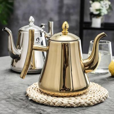 1 buc ceainic din oțel inoxidabil pentru acasă, hotel, încălzitor de apă, ceainic cu filtru de inducție