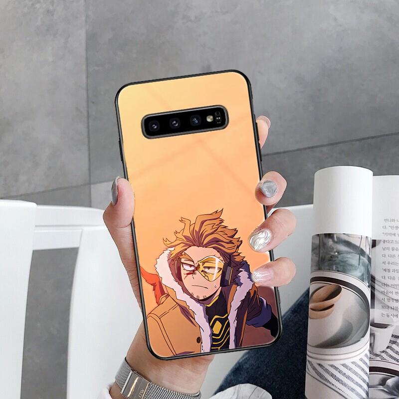 Husă Telefon Anime MHA Hawks BNHA Pentru Samsung Galaxy S22 S20 Ultra S20 S22 Plus S21 S10 S9 S8 Plus S10E S20 FE