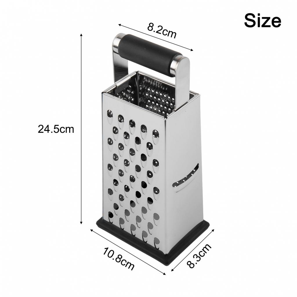 Gourmet-Kochen leicht gemacht mit Mehrzweck-Edelstahl-Boxreibe