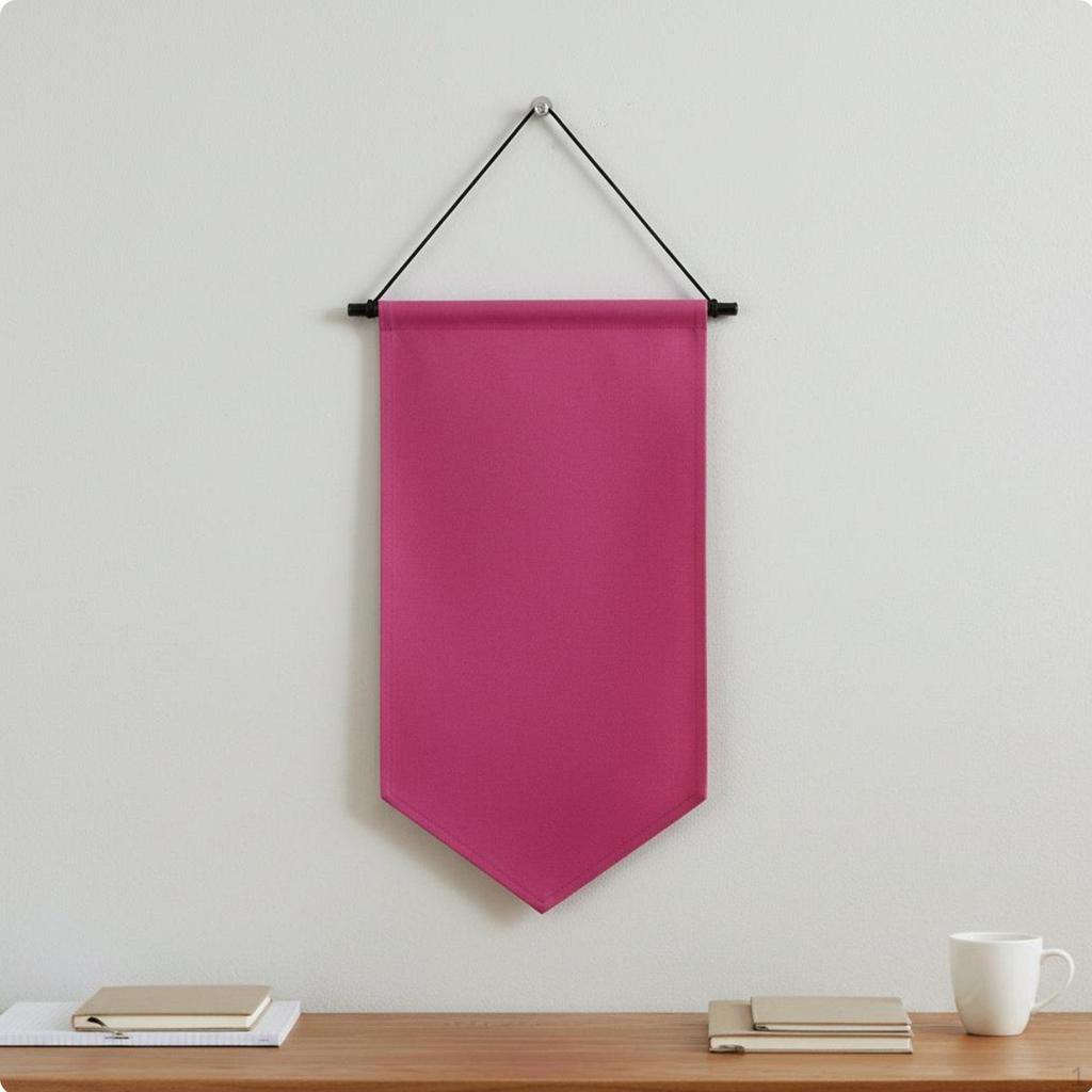 Pin Display Pennant Decorative Storage Enamel Banner Easy to Hang Medallion Wall Hanging