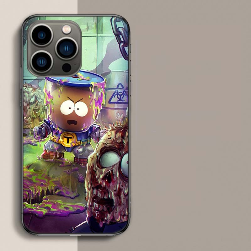 Cool S-South P-PARK Phone Case For Iphone 17 Air 15 Pro 14 Plus 16 Pro Max 17E 16E 12 13 Mini 11 Cover Cute Fundas