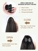 Synthetic 12inch Claw Clip Short Straight Ponytail Hair Extension For Women Pony Tail Hair Hairpiece