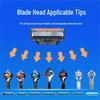 German-Engineered Classic 5-Blade Men's Razor with Universal Five-Layer Head