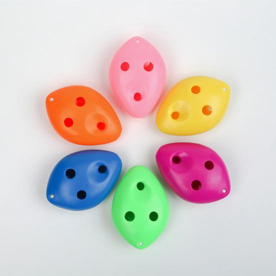 Professional 6 Holes Plastic Treble C Ocarina Flute Kids Musical Instrument