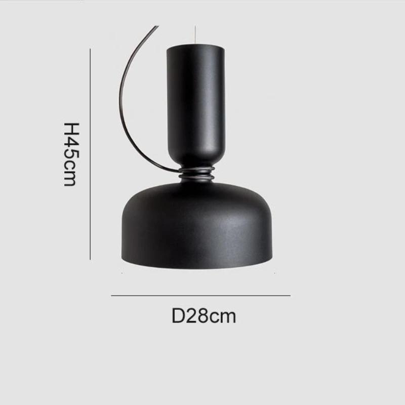 Nordic Creative Art Pendant Light Restaurant Bedroom Chandelier Forged Iron Lampshade Modern Design Decorative Lighting Fixtures