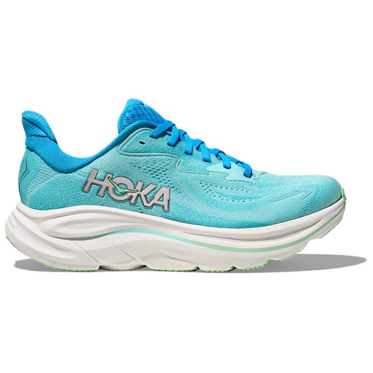 Hoka One One Clifton 10 Fashion Comfortable Fabric Synthetic Leather Non-Slip Wear-Resistant Low-Top Casual Running Shoes Women sneaker 1162031-SKYW
