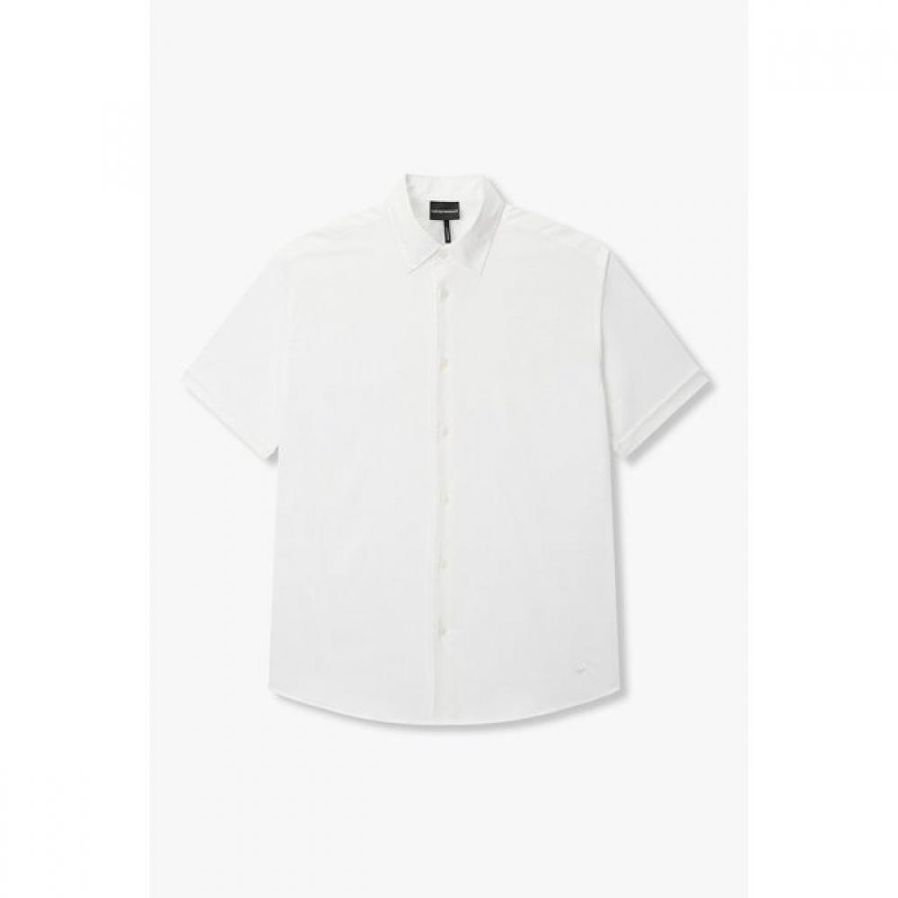 Emporio Armani Men Stretch Short Sleeve Shirt A516104019 S