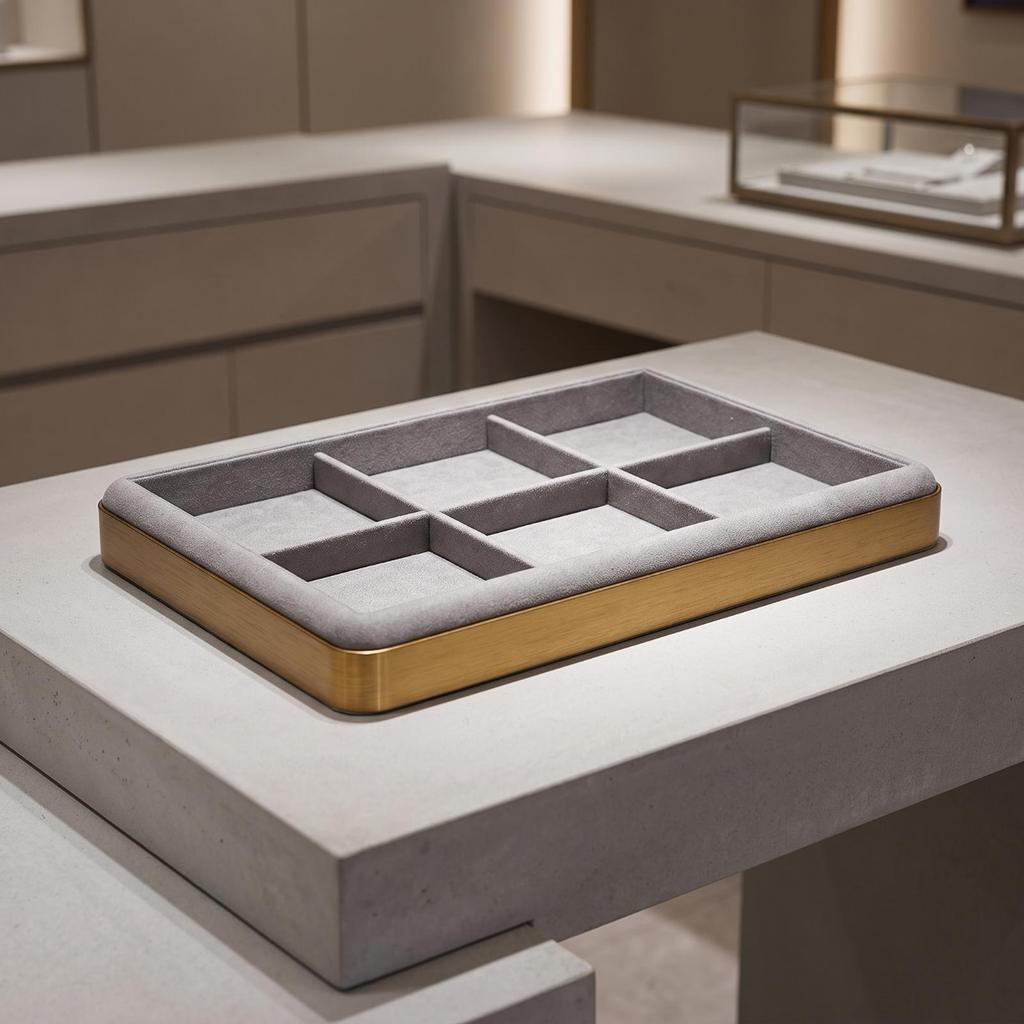 Jewelry Display Tray Sturdy for Retail Counters