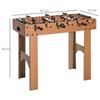 Professional Foosball Table for Children and Adults with Rods in MDF Wood 92x46x78cm