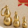 Handmade Pure Brass & Copper Gourd Keychain Pendant