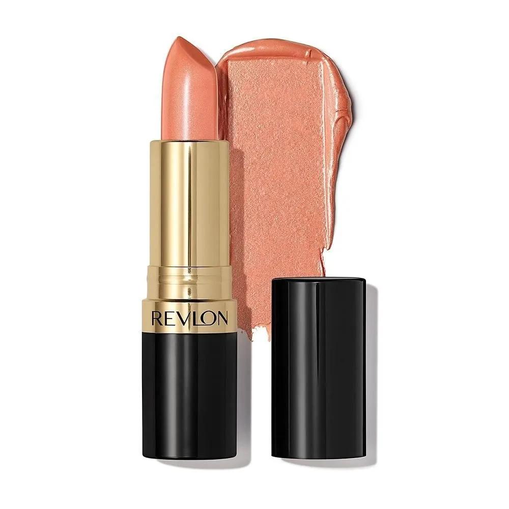 Помада Revlon Super Lustrous, 1 упаковка, 120 Абрикосовая Фантазия, Revlon Super Lustrous Lipstick, Кремовая формула