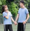 Women's Summer 2022 Short Sleeve Sports Suit - Long Pants Two-Piece Set for Couples, Casual Wear for Primary and Secondary School Classes