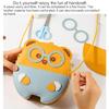 Handcrafts Gifts DIY Sewing Kit Lovely Bear Crossbody Bag Making Materials Set
