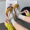 Summer Thin Casual Mary Jane Women's Shoes Leather Soft-soled Sports Sandals 2025 New Mesh Casual Dad Shoes