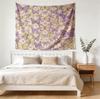 Watercolor Butterfly Print Tapestry, Bohemian Style Wall Hanging, Decorative Backdrop For Bedroom & Dorm, Room Makeover Gift