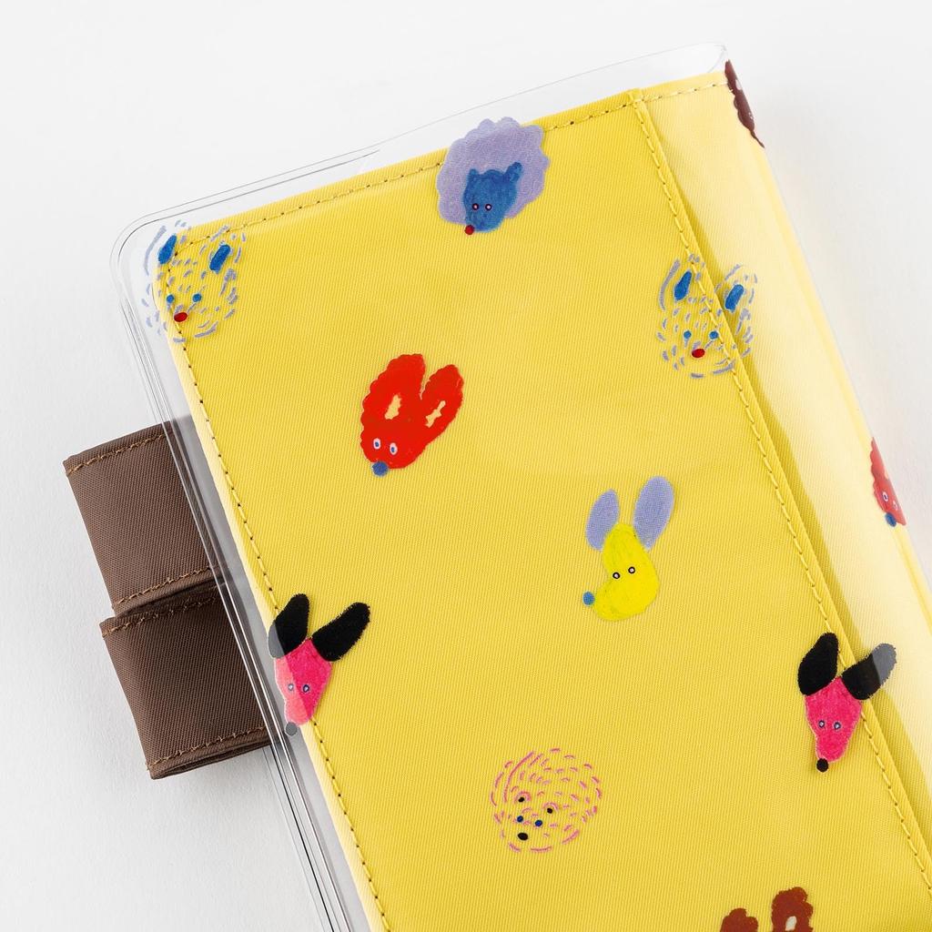 Hobonichi Techo Keiko Shibata Ears Original Size / Cover-on-Cover Wind-Fluttering Dog's