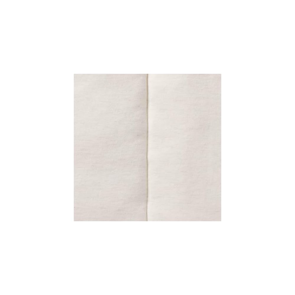 MUJI Cool Cotton Fitted Sheet Pad / Double Size 140 x 200cm - Ivory 76196433
