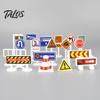 Non Slip Crawling Mat for Babies City Traffic Play Kids, 130x100cm Car Road Scene Toy Carpet Cars Rug with Signs, Foldable PVC Floor Bedroom
