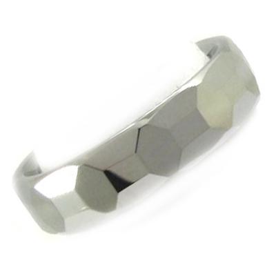 Tungsten Ring 'High Tech' Black Silver