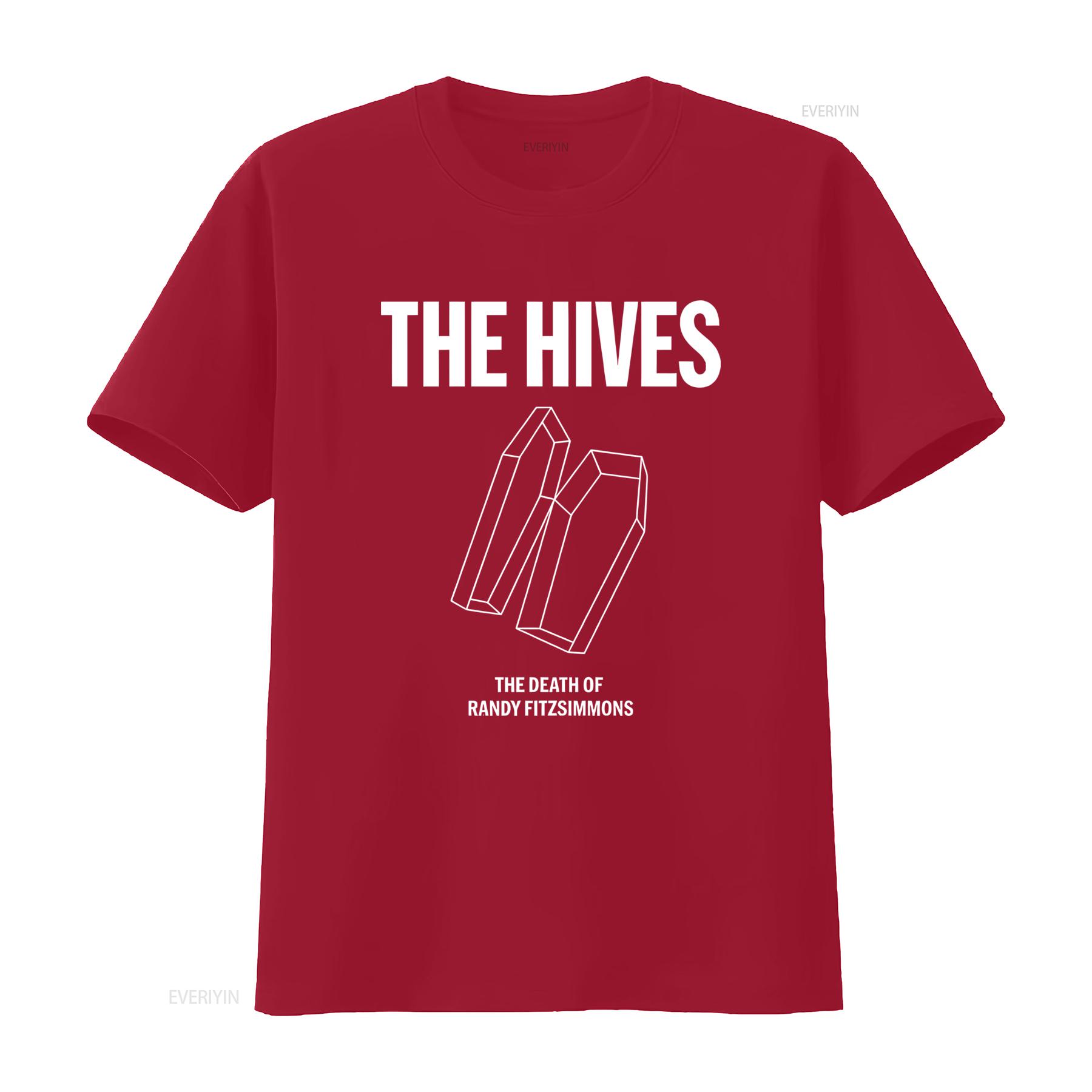 The Hives T Shirt Randy Coffin Medium Stylish with Unique Design vintage Washed fashion Slightly Comfortable Casual Versatile S