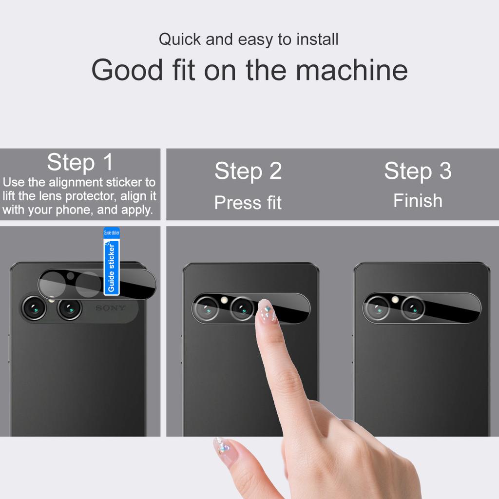 For Sony Xperia 10 VII Glass IMAK High Definition Integrated Glass Lens Film