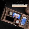 Leapmotor C11 Center Console Silicone Storage Box - Fits 26 Models, Multipurpose Double-layer Design