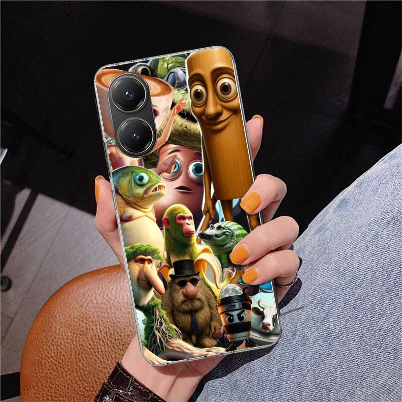 Italian Brainrot Animals Phnoe Case for Xiaomi Poco X5 X6 X7 Pro X4 Gt F7 Ultra M8 M7 Redmi 15C 15 13C 13 12C 12 Unique Cover Co