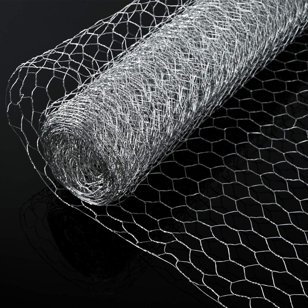 Metallnetz, langlebiger Schutz, Mehrzweck-Hühnerdrahtnetz, leichtes DIY-Handwerksnetz, flexibel für den Garten