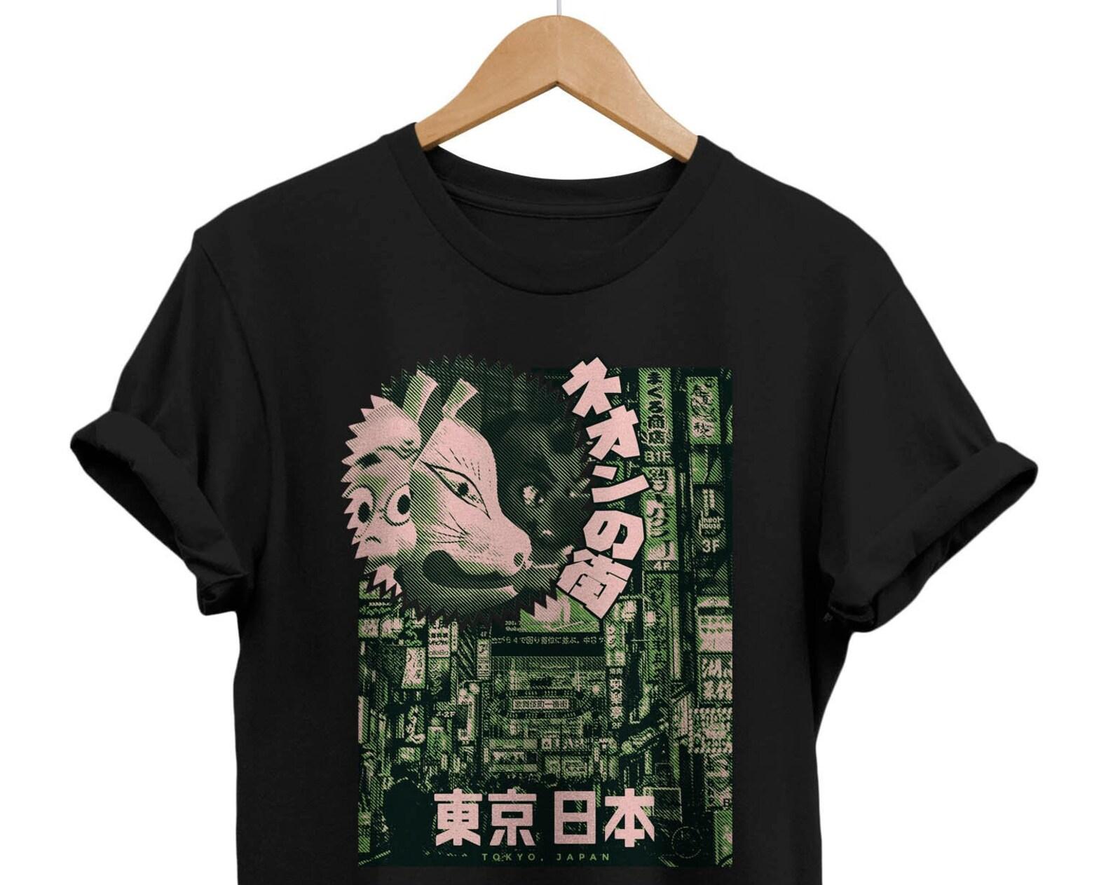 Tokyo Japan T-shirt: Japanese Streetwear Graphic Tee L