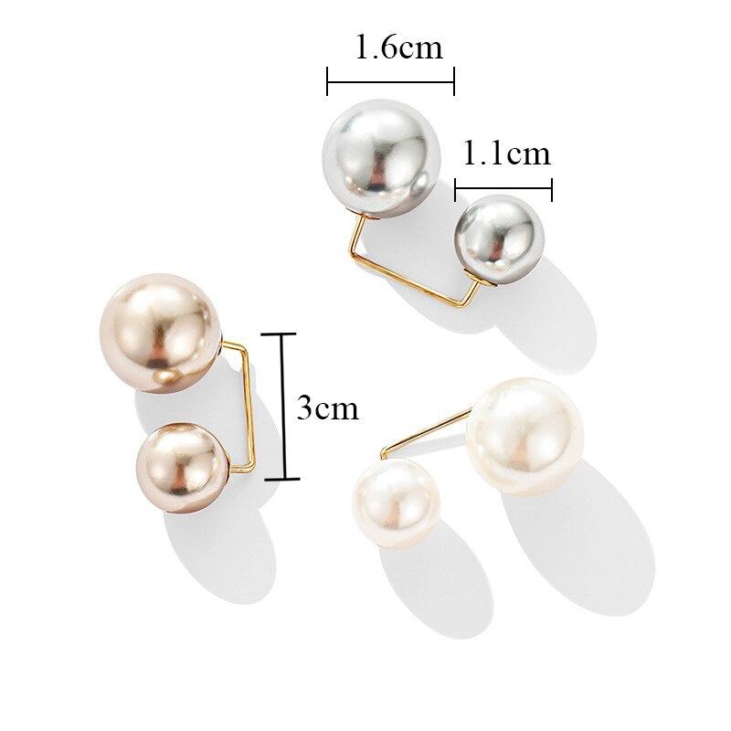 3Pcs/set Women Fashion Tightening Waistband Pin Brooches Metal Lapel Pin Brooch