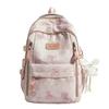 Schoolbag New Junior High School Student Bear Schoolbag High Value Fashion Casual Simple Backpack Versatile Light Travel Backpack