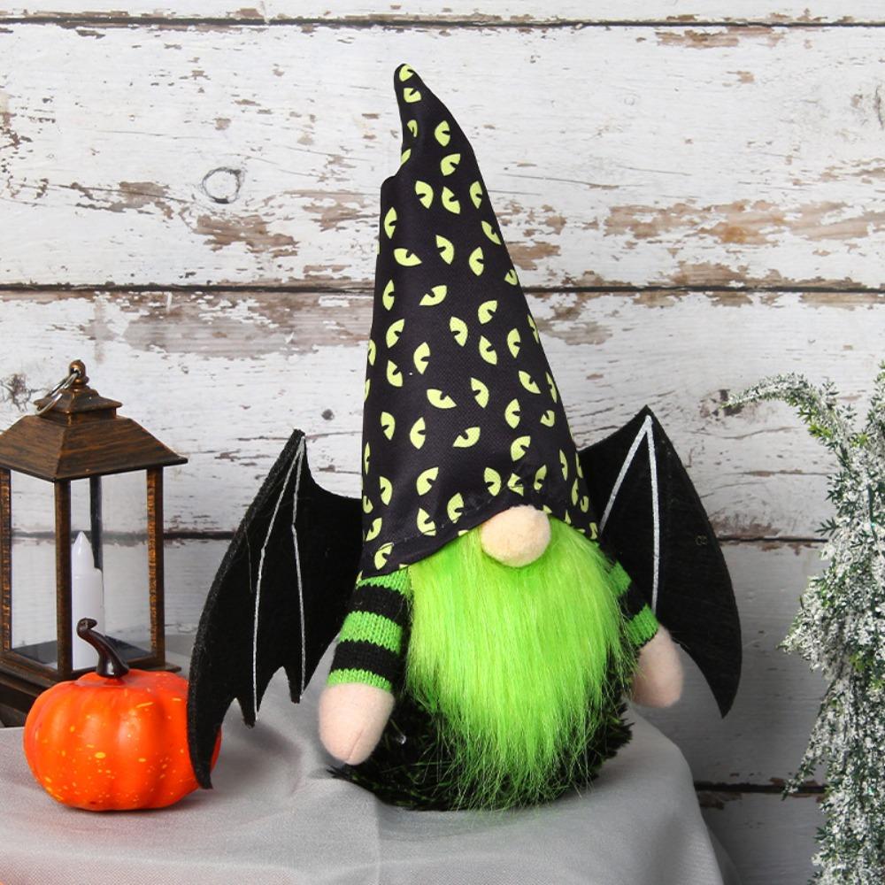 Mini Halloween Gnomes Doll Soft Dwarf Plush Doll Portable Faceless Doll  Party Supplies