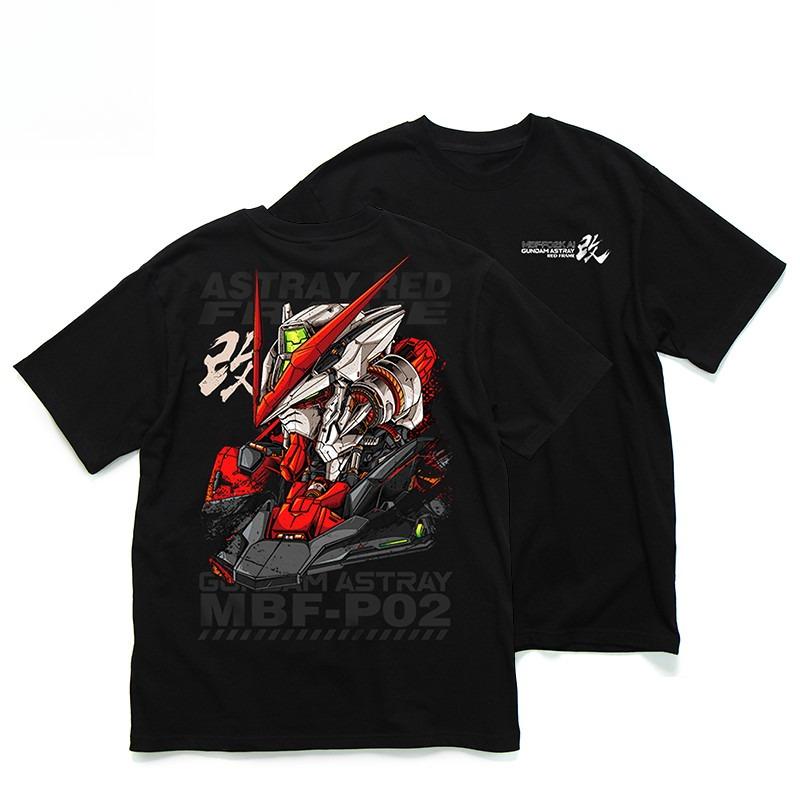 

Summer T-shirt Anime Gundam Mecha Men s Women s Harajuku Vintage Short Sleeve Oversized Casual Loose Fitness Comfortable Y2k Top 4XL
