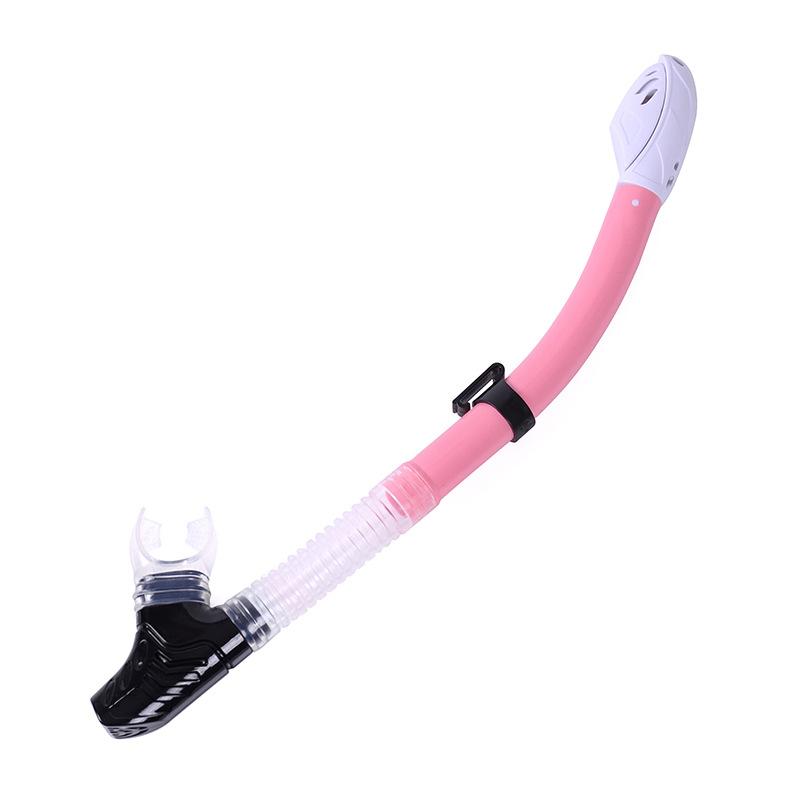 New fully dry breathing tube, snorkeling breathing apparatus