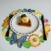 New Embroidery Table Mat Small Fresh Polyester Fabric Embroidery