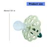 Food Grade Dummy Soother Pacifier Adorable Flower / Bowknot Shaped Pacifier For Newborns Make Of Silicone