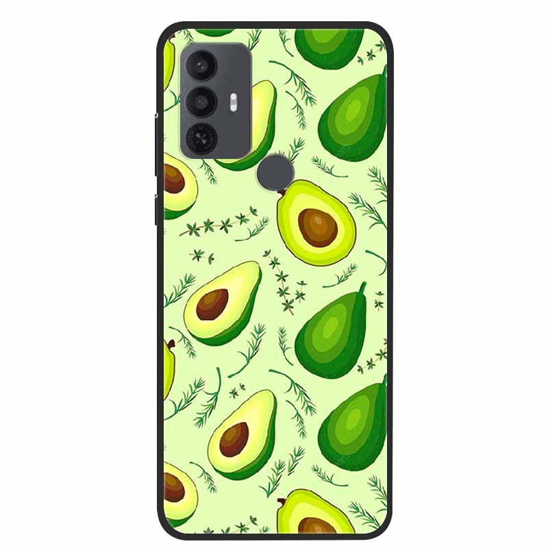 For TCL 30 SE Case Luxury Soft Silicone Protective Animals Phone Cover for TCL 305 306 Case 30SE TPU Funda for TCL30SE Cartoon