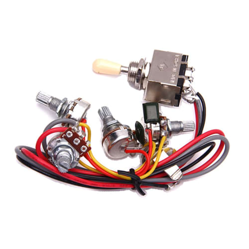 

[Generic] LP 2T2V Guitar Circuit Wiring, LP Electric Guitar 3-Box Toggle Pickup Selector, 2V/2T/1J