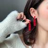 Gong Xi Fa Cai Earrings Female Chinese Style Auspicious Earrings a Sexy Natal Year Earrings