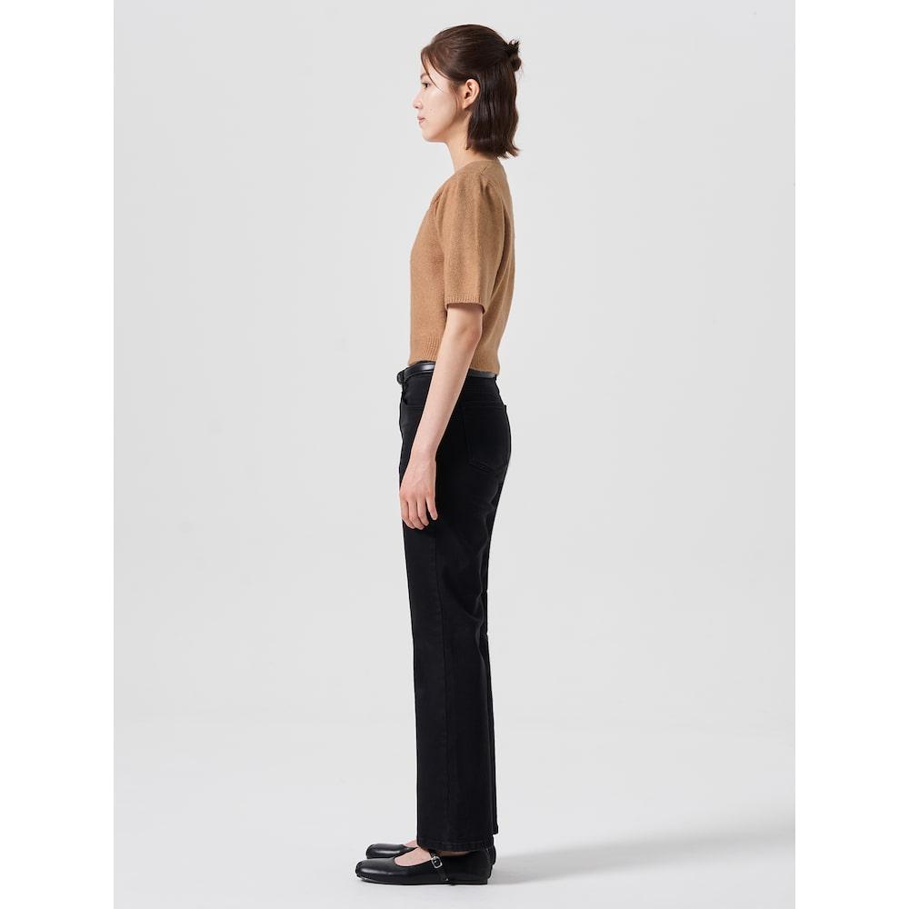 8SECONDS Square Neck Short Sleeve Pullover Beige