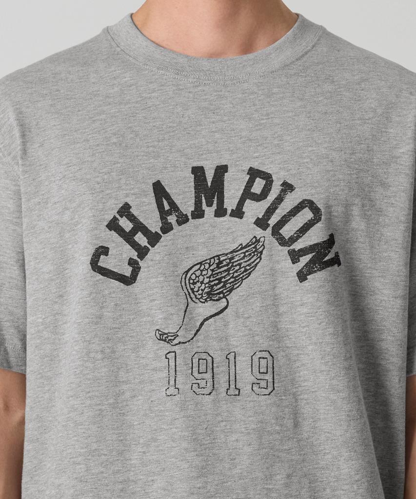 CHAMPION Heritage Wingfoot T-Shirt Grey