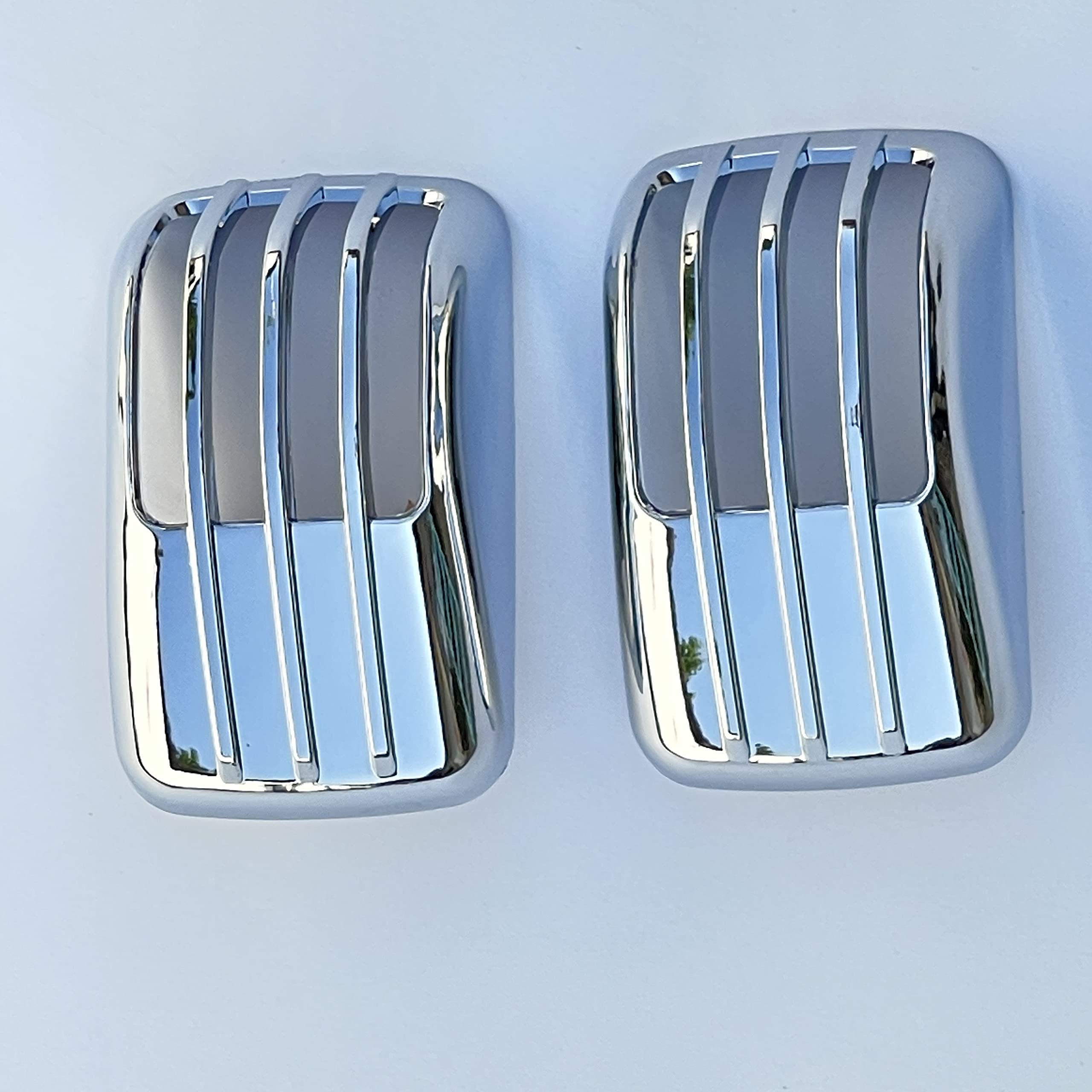 

Хромированные накладки боковых фонарей для грузовиков Isuzu Five Star Giga и 07 Elf с низкой кабиной (Набор 2) (Большой Гига/Новый Гига) (Декоративная отделка)