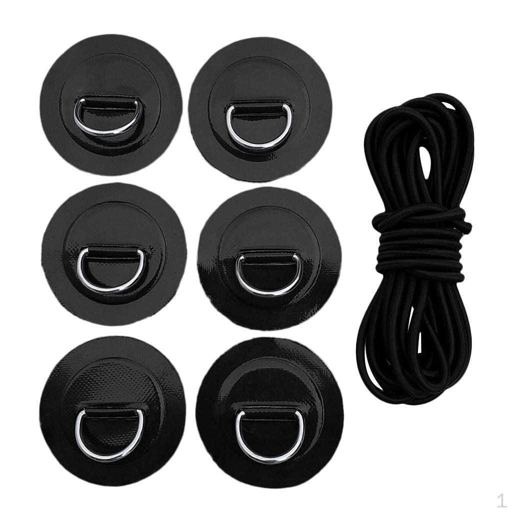 Deck Kit D Pad Patch for Kayak Canoes Inflatable Boat Fishing